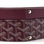 Goyardine Alto Hatbox Burgundy