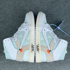 Off-White x Air Jordan 1 Retro High OG 'White' 2018