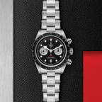 Black Bay Chrono 41mm - Black on 3-Link Bracelet