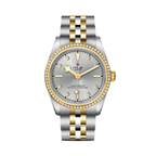 Black Bay One S&G 31mm - Silver, Diamond-Set, Diamond Bezel on Bracelet