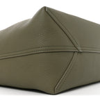 LV Touch Calfskin Reversible Verso Hobo H38  Khaki Green
