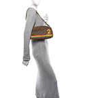 Monogram Rasta Messenger Bag Beige