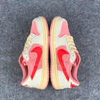 Travis Scott x Air Jordan 1 Retro Low OG PS 'Sail Tropical Pink'