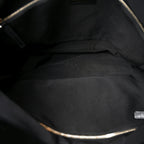 Aged Calfskin Quilted Large 31 Shopping Bag Beige Black Beige Black