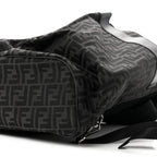 Recycled Fabric Jacquard Vitello Grace FF 1974 Large Fendi Strike Backpack Asfalto