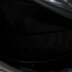 GG Crystal Monogram Mini Shoulder Bag Black