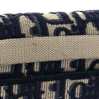 Oblique Slim Saddle Pouch Blue