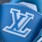 LV Trainer 'Embossed Monogram - Blue'