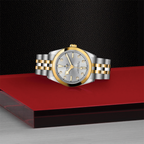 Black Bay One S&G 31mm - Silver, Diamond-Set on Bracelet
