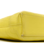 Damier Infini Porte-Documents Vert Acide