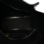 X FUTURA Grained Calfskin Large The Tote Bag Black