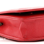 Caviar Quilted Boy Wallet On Chain WOC Red