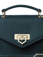 Loxley Mini Cross Body Bag - Teal Suede