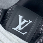 LV Trainer “Black Damier 3D Denim”