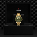 Black Bay 58 18K Yellow-Gold 39mm - Green on Bracelet