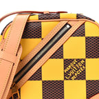 Damier Pop Chess Messenger Jaune Mat