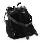 Recycled Fabric Jacquard Vitello Grace FF 1974 Large Fendi Strike Backpack Asfalto