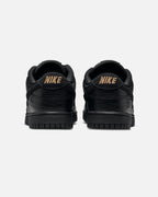 Nike Women's Dunk Low "Croc Skin" Black/Black