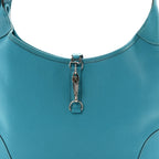 Chevre De Coromandel  Trim II 31 Shoulder Bag Turquoise