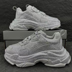 Balenciaga Triple S Sneaker Rhinestones 'Dark Grey'