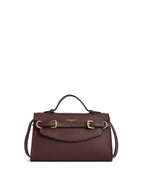 Town & Country - Clutch Bag - Burgundy Smooth Leather