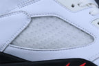 Air Jordan 5 Retro 'White Fire Red' 2020