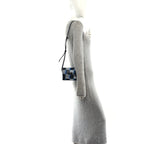 Damier Rush Epi Steamer Wearable Wallet Blue Moon