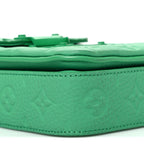 Taurillon Monogram S Lock Wearable Wallet Minty Green
