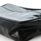 GG Crystal Monogram Mini Shoulder Bag Black