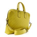 Damier Infini Porte-Documents Vert Acide