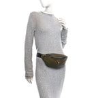 Grained Calfskin Vanitas Medea Belt Bag Khaki