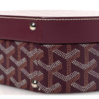 Goyardine Alto Hatbox Burgundy