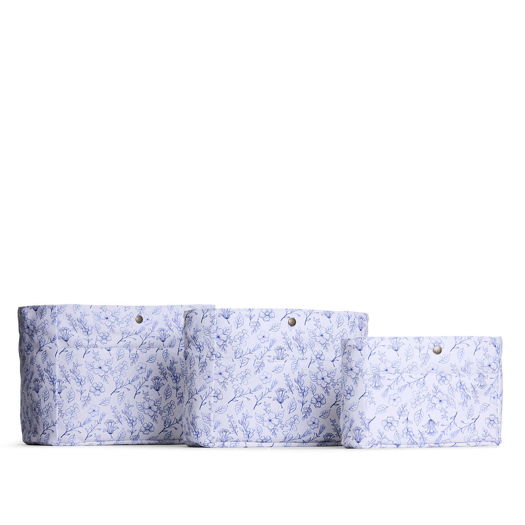 Printed Canvas Purse Organizer