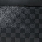 Damier Graphite Porte-Documents Jour