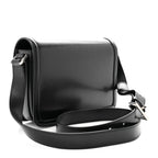 Box Calfskin Monogram Medium Solferino Satchel Black