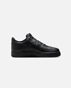 Nike Air Force 1 '07 Edge Black/Black-Metallic Silver