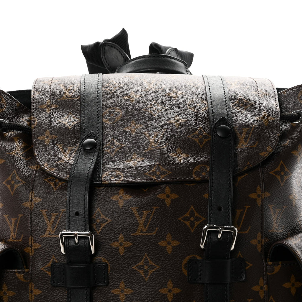 Monogram Macassar Christopher PM Backpack
