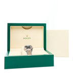 Stainless Steel 18K Everose Gold Diamond 36mm Oyster Perpetual Datejust Watch Rhodium Roman 126281RBR