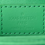 Taurillon Monogram S Lock Wearable Wallet Minty Green