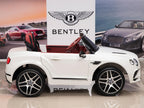 Bentley Continental Supersports 12V Ride On Childrens Electric Car with Remote - White