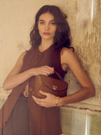 Blenheim Mini Handbag - Tan Leather