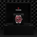 Black Bay 58 39mm - Burgundy on Rubber Strap