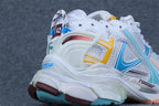 Balenciaga Wmns Runner Sneaker 'Worn-Out - White Blue Pink'