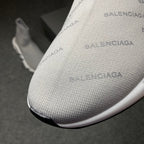 Balenciaga Speed Trainer Mid 'Allover Logo - 'Grey'
