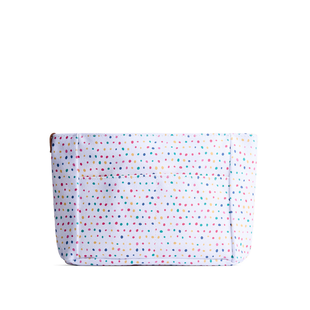 Printed Canvas Purse Organizer